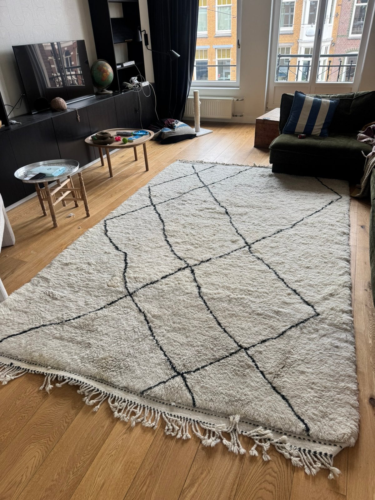 Groot vloerkleed - Large rug, Ophalen, Zo goed als nieuw, Rechthoekig, 200 cm of meer