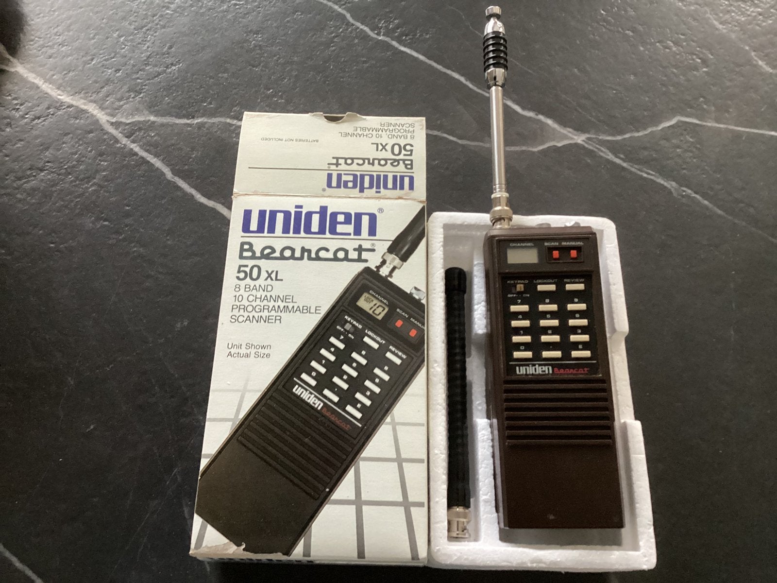 Uniden Scanner 10 kanaals, Ophalen, Gebruikt, Minder dan 30 kanalen, Draagbaar