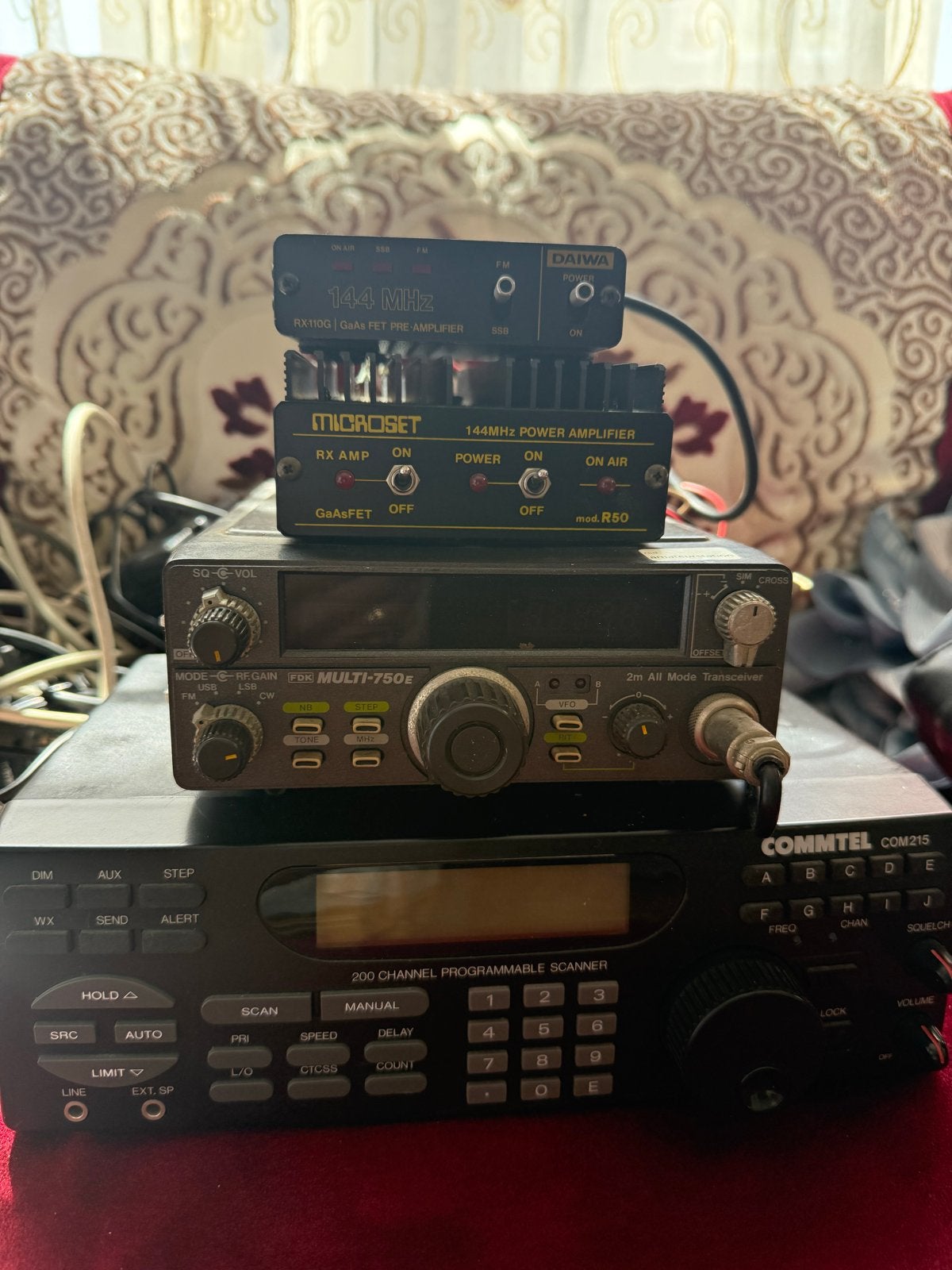 Diverse Radioapparatuur: Transceiver, Scanner, Versterkers, Ophalen of Verzenden, Gebruikt, Zender en Ontvanger