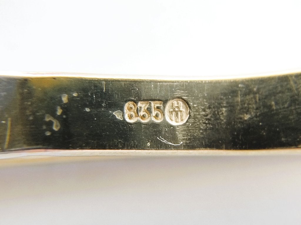 Zilveren dasklem, 835, Verzenden, Zilver