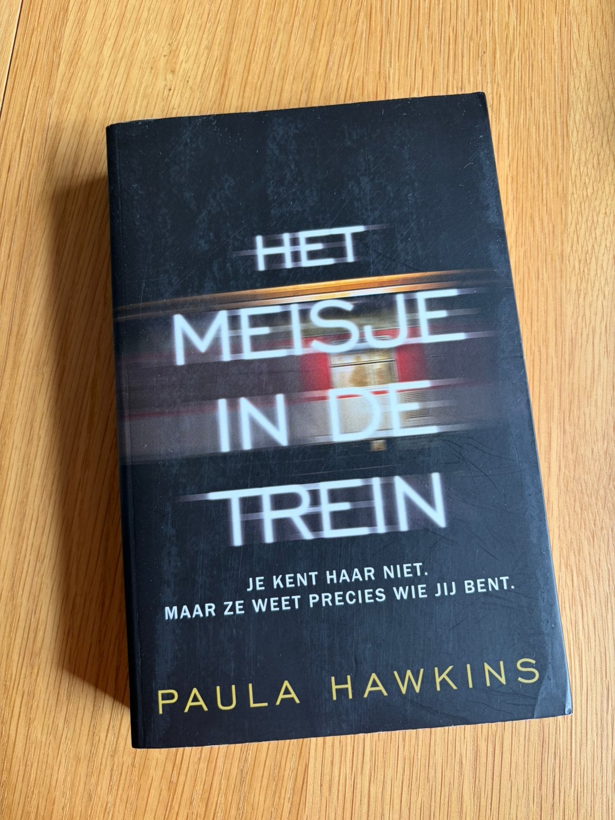 Paula Hawkins - Het meisje in de trein, Ophalen of Verzenden, Zo goed als nieuw, Paula Hawkins