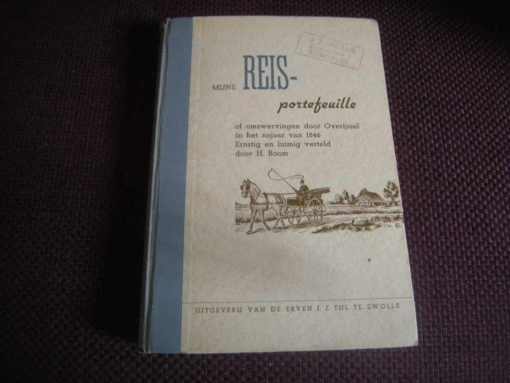 H. Boom - Mijne Reis-portefeuille, Ophalen of Verzenden, Gelezen, Europa