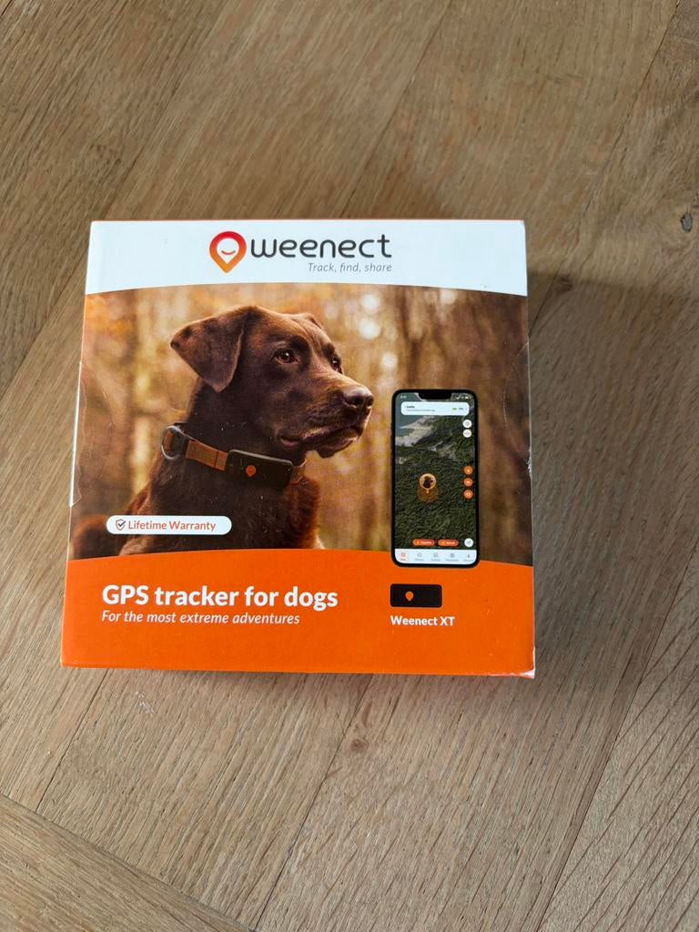 Weenect XT tracker incl abonnement tot maart 2028, Ophalen of Verzenden, Nieuw