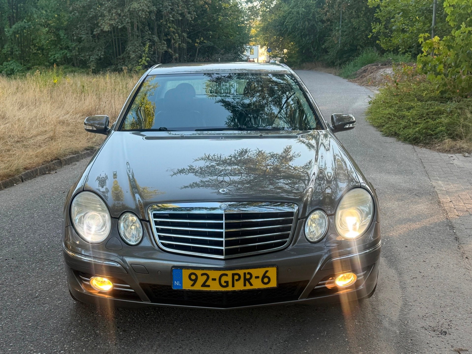 Mercedes-Benz E-klasse 200 CDI Avantgarde 2008 Sedan Topstaa, Automaat, Gebruikt, Zwart, 4 cilinders