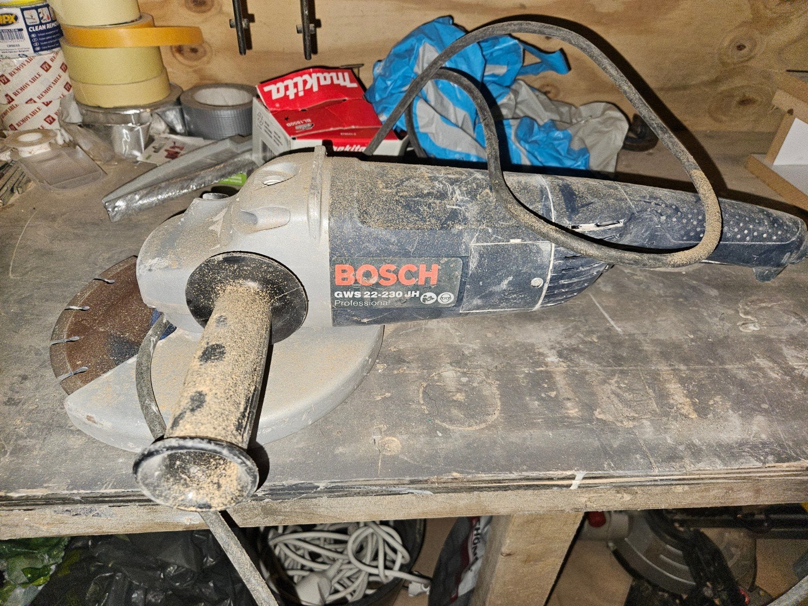 Bosch GWS 22-230 JH Haakse Slijper - Gebruikt, Ophalen, Gebruikt, Haakse slijper, Bosch