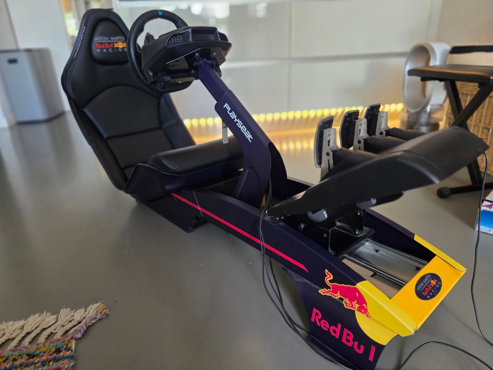 Playseat PRO F1 Red Bull Racing + Logitech G29 + Pedalen, Ophalen, Overige merken, Zo goed als nieuw