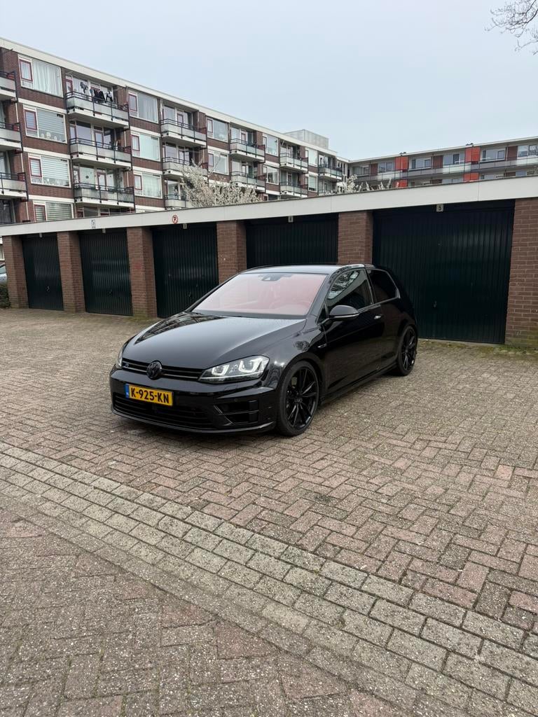 Volkswagen Golf 2.0 TSI R 221KW 3D 4MOTION DSG 2014 Zwart, Auto's, Volkswagen, Automaat, Zwart, 4 cilinders, 1984 cc