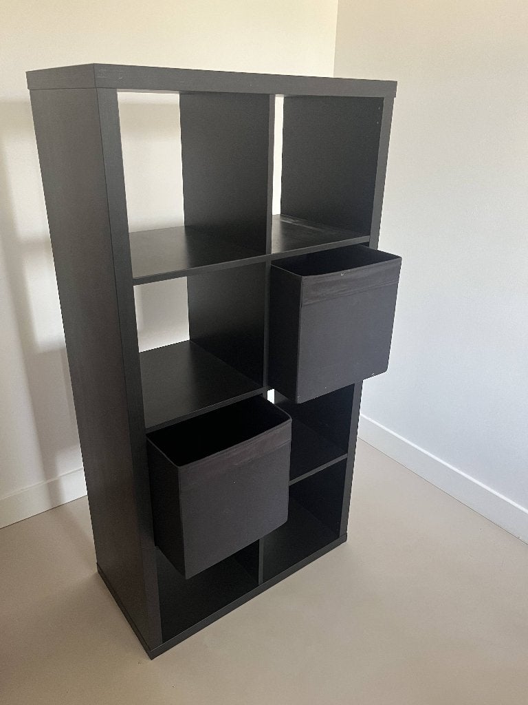 IKEA Kallax open kast, Huis en Inrichting, Kasten | Wandmeubels, Ophalen, Met plank(en), 100 tot 150 cm, Zo goed als nieuw