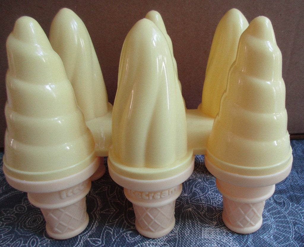 IJslolliemaker 6 x 60 ml - softijsjesvorm, Ophalen of Verzenden, Zo goed als nieuw, Kunststof