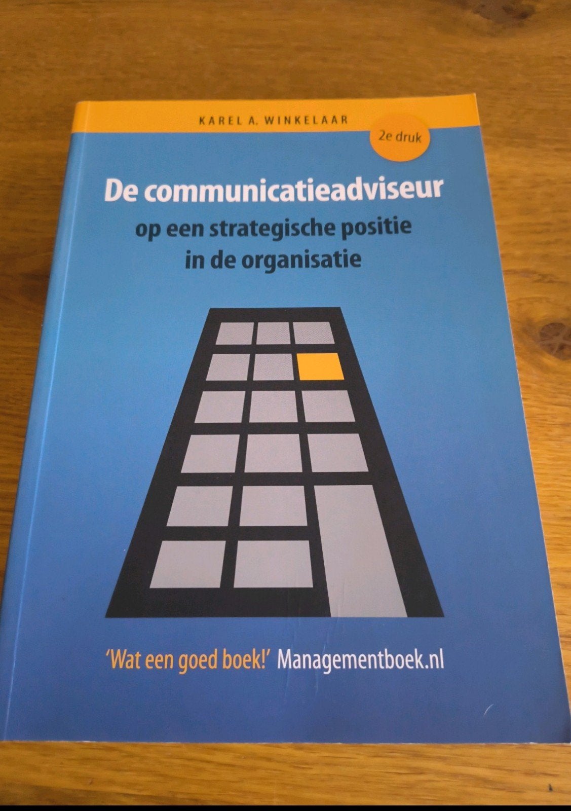 De communicatieadviseur op een strategische positie, Zo goed als nieuw, Gamma, Karel A. Winkelaar, HBO
