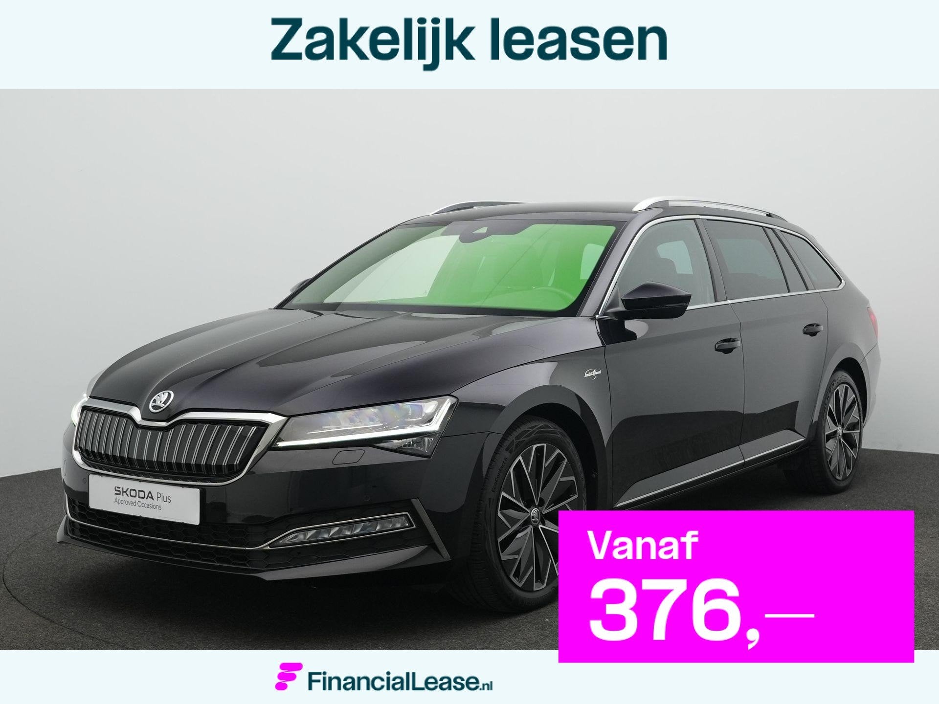 Skoda Superb Combi 1.4 TSI 218pk iV Laurin & Klement | Trekh, Stof, Gebruikt, 4 cilinders, Zwart
