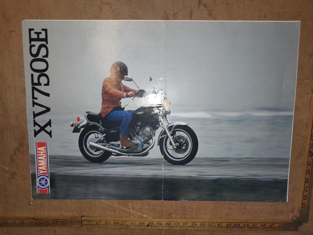Brochure Yamaha XV750Se, Motoren, Handleidingen en Instructieboekjes, Ophalen of Verzenden, Yamaha