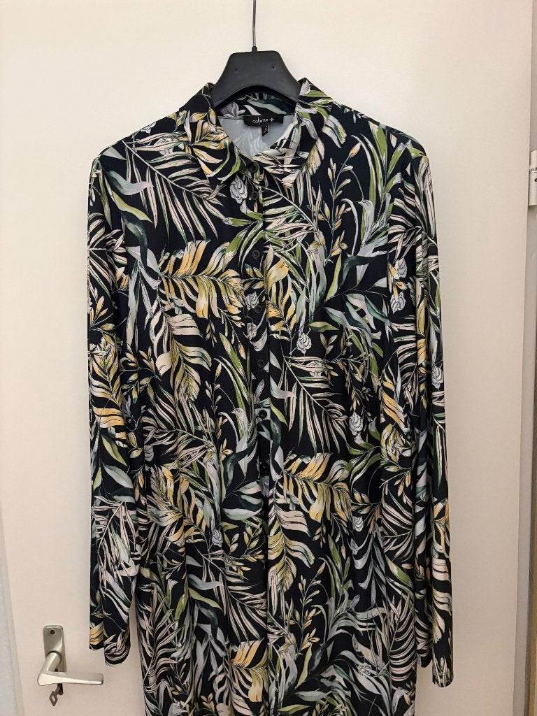 Kleurrijke blouse van Colletta – maat 3, Kleding | Dames, Grote Maten, Colletta, Overige kleuren, Blouse of Tuniek, Ophalen of Verzenden