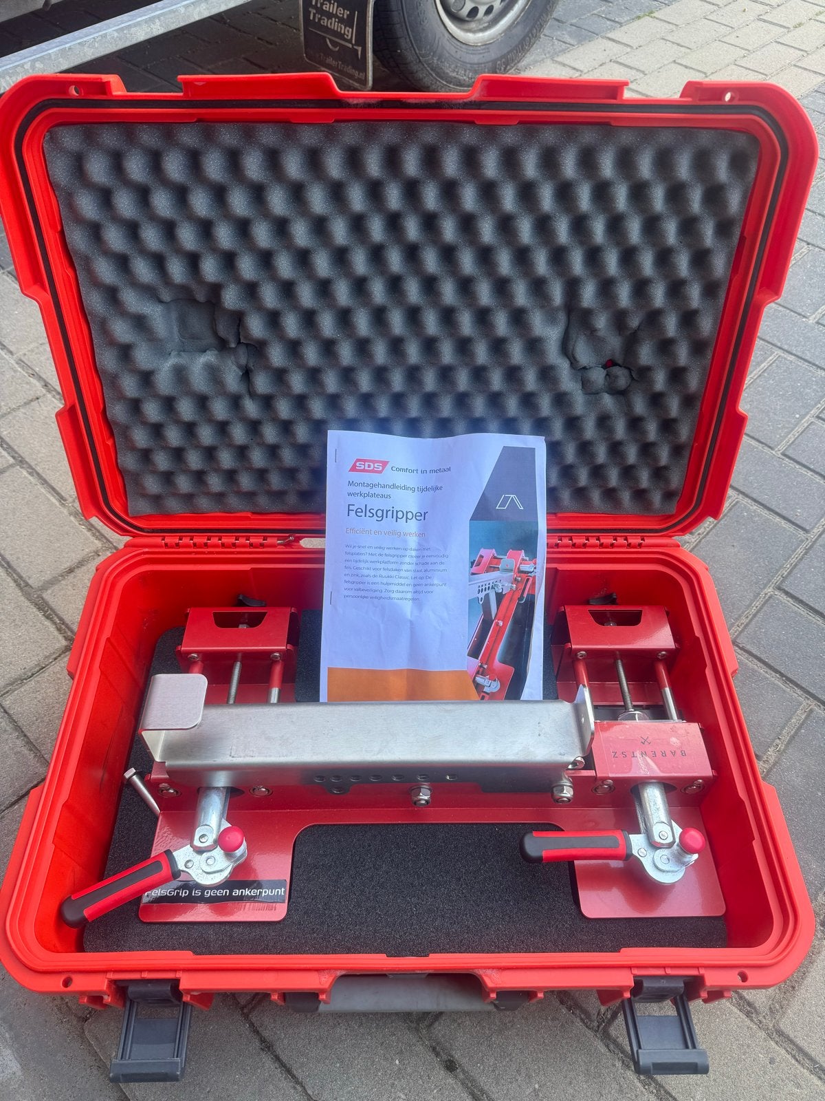 SDS Felsgripper - Montagehulp voor werkplaats, Doe-het-zelf en Verbouw, Gereedschap | Handgereedschap, Ophalen, Nieuw, Klem, Overige merken