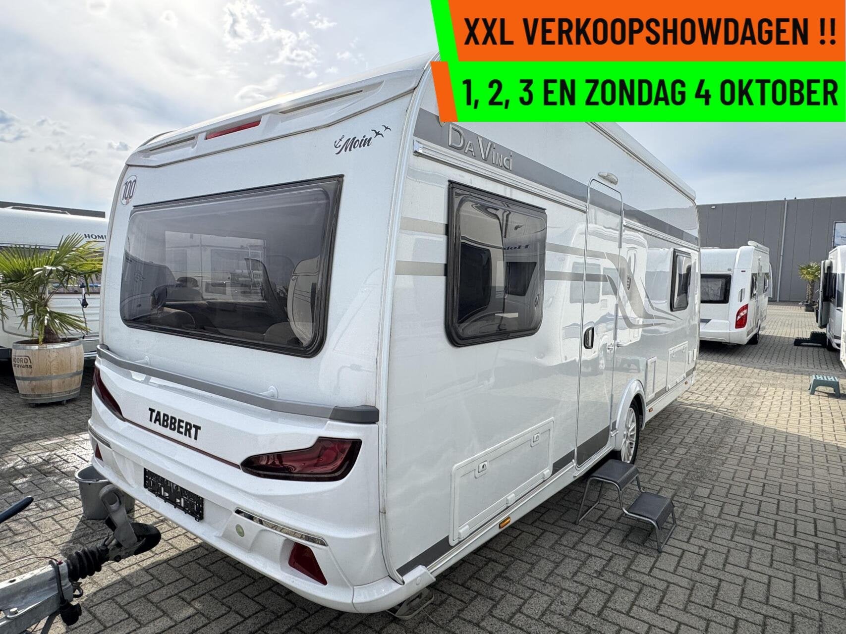 Tabbert 540E DA VINCI BOOSTER, ENKELE BEDDEN, RONDZIT, MOVER, Caravans en Kamperen, Rondzit, Tabbert, 7 tot 8 meter, Bedrijf