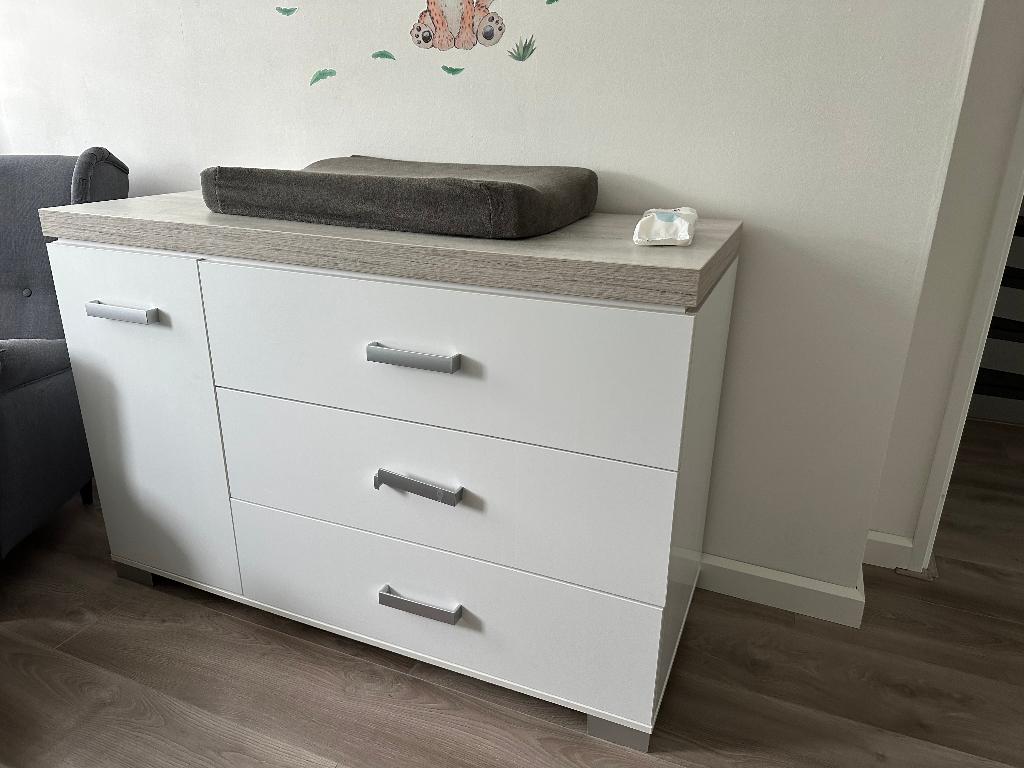 Complete babykamer Transland Berlijn incl. verschoonkussen, Kinderen en Baby's, Kinderkamer | Complete kinderkamers, Ophalen, Gebruikt