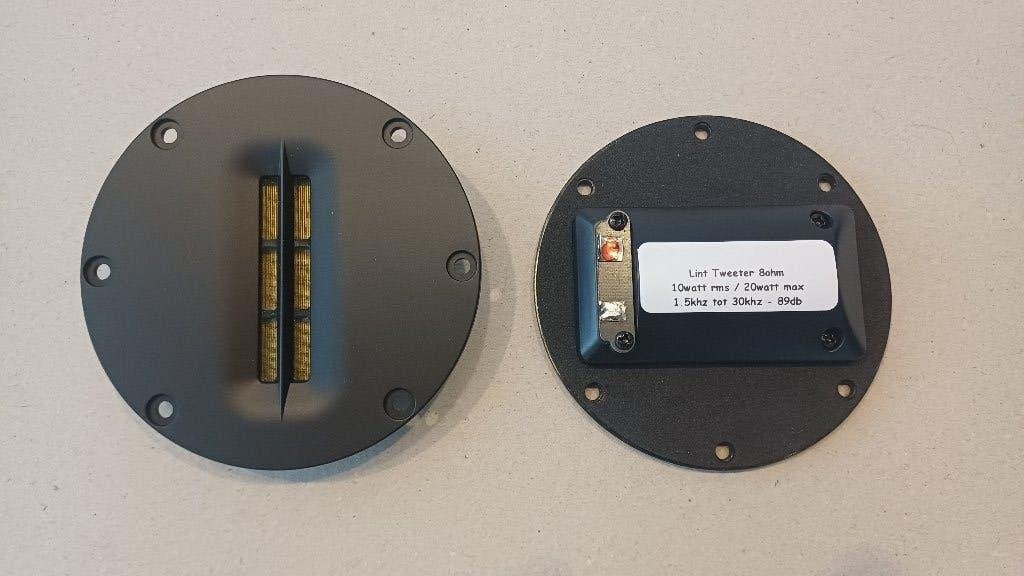 Lint Tweeter 8ohm - 89db- 1.5khz tot 30khz nieuw komende uit