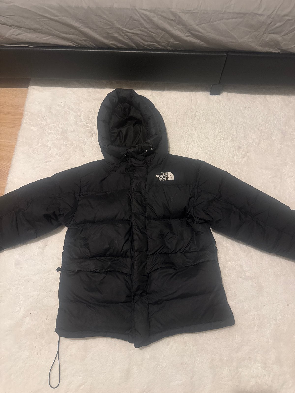 The North Face Himalaya 550 Donsjas Maat M, Ophalen, Zo goed als nieuw, Maat 48/50 (M), Zwart