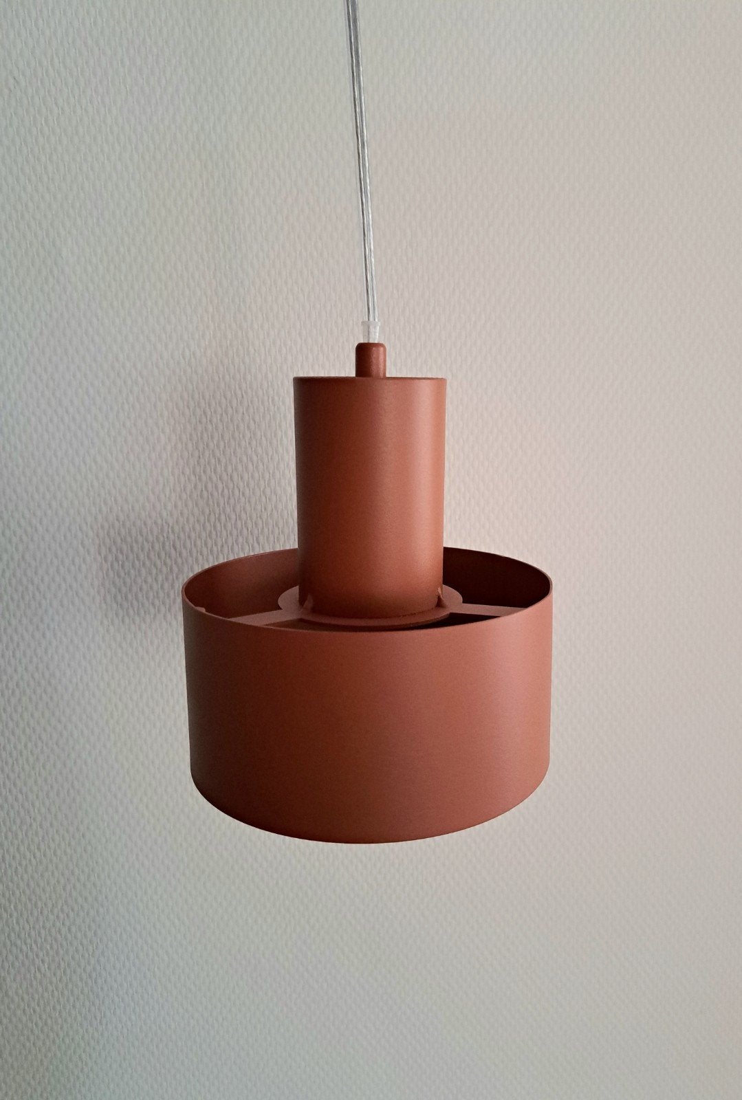 Sigma hanglamp Rif - 15 cm, baksteen rood, Ophalen of Verzenden, Zo goed als nieuw, Metaal