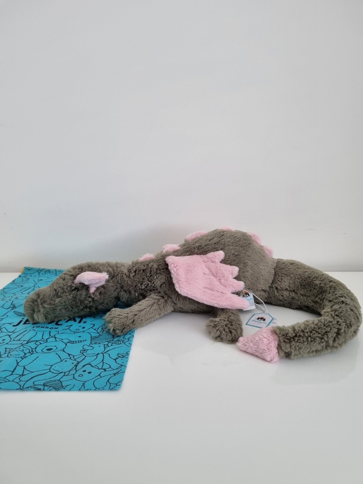 Jellycat malachy dragon, Overige typen, Nieuw, Ophalen of Verzenden, Jellycat