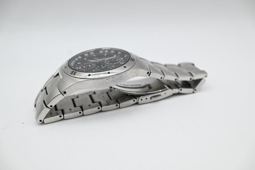 Seiko SND417P1, Seiko, Zwart, Ophalen of Verzenden, Zo goed als nieuw