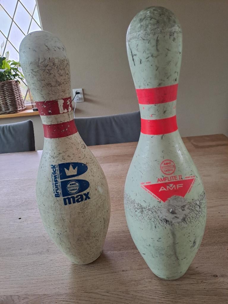 BOWLING PINS. VINTED. BRUNSWICK & AMF, Sport en Fitness, Bowlen, Ophalen of Verzenden, Gebruikt, Overige typen