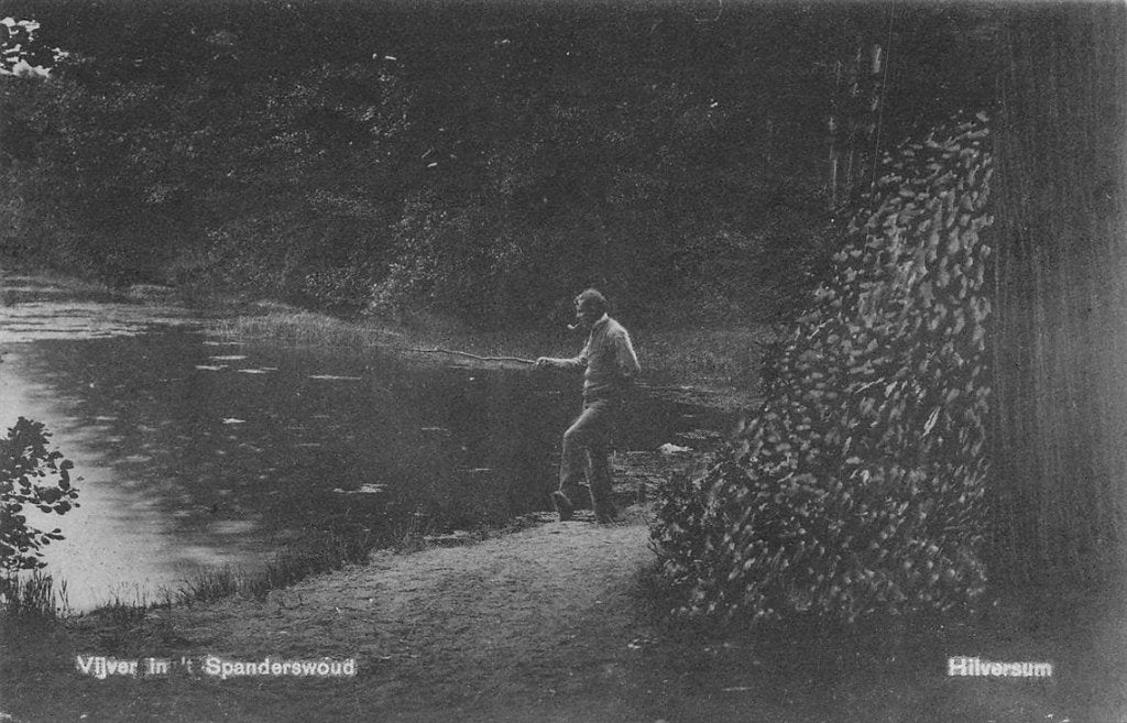 703-084-023 Vijver in 't Spanderswoud Hilversum, Verzenden, Voor 1920, Noord-Holland
