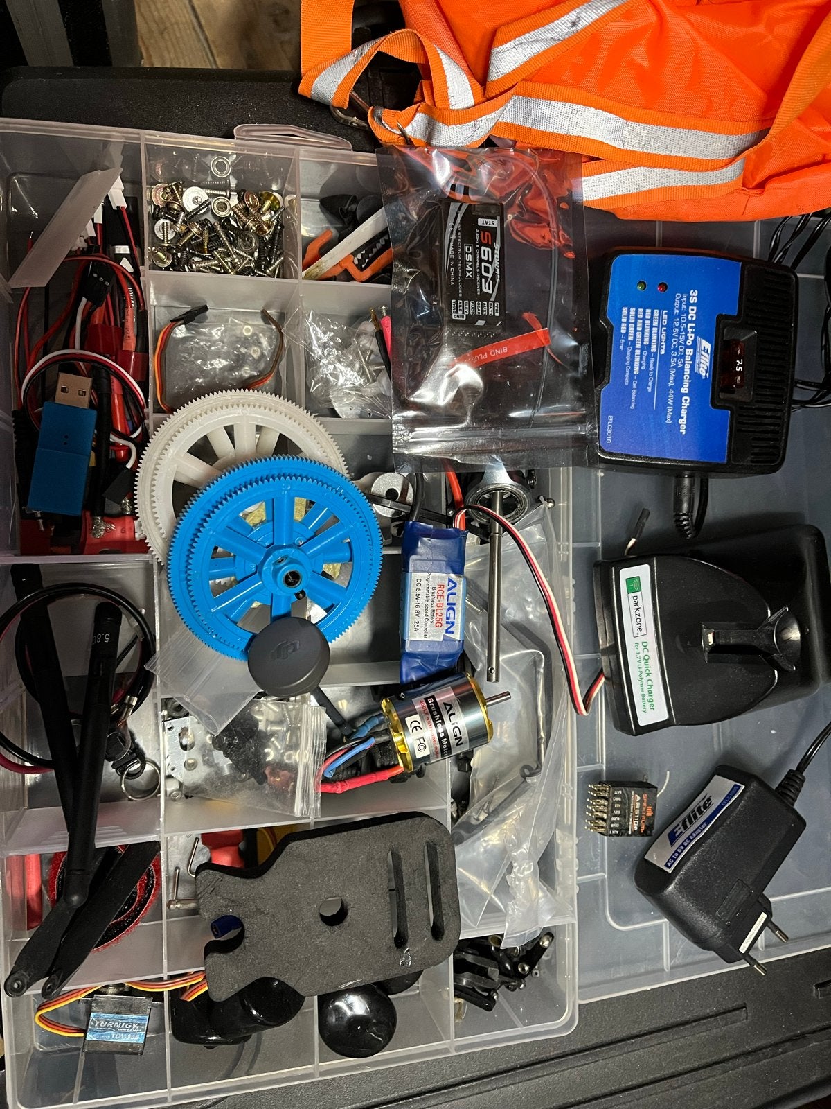 Onderdelen voor RC Helikopter/Drone - Diverse Accessoires, Verzenden, Gebruikt, Elektro, Helikopter