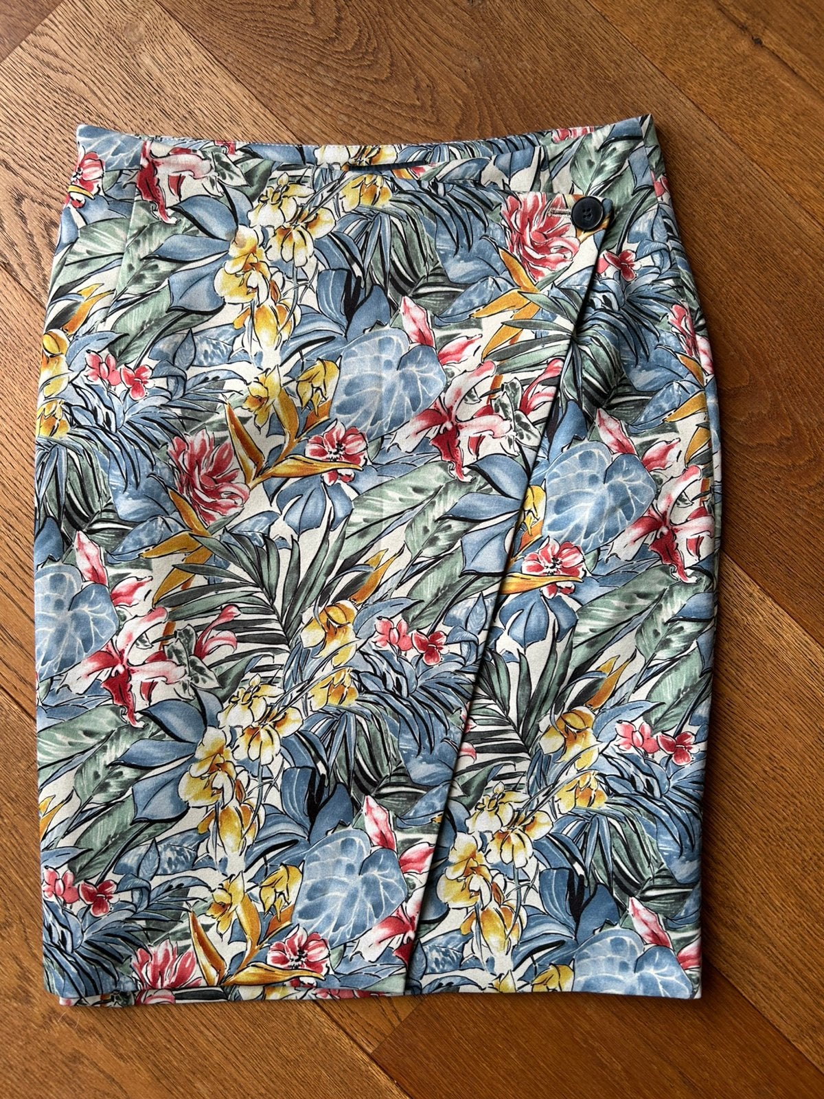 Purdey overslag kokerrok maat 34, Kleding | Dames, Ophalen of Verzenden, Zo goed als nieuw, Maat 34 (XS) of kleiner, Blauw