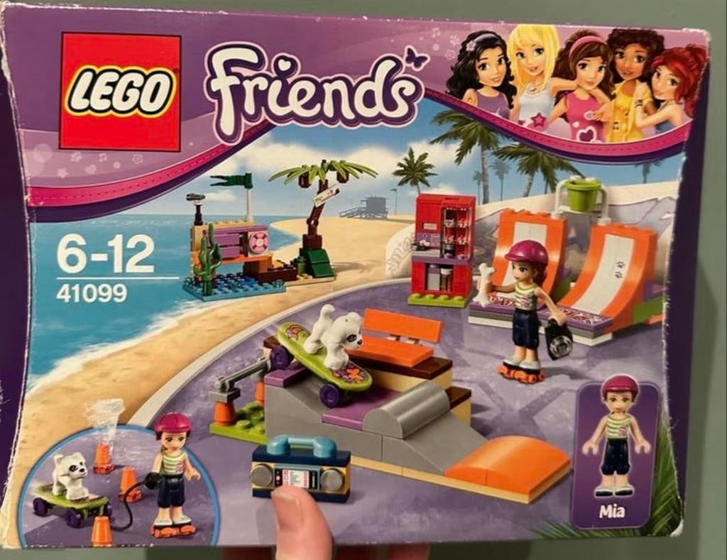 Lego Friends 41099 Skatepark, Gebruikt, Lego, Friends, Ophalen of Verzenden