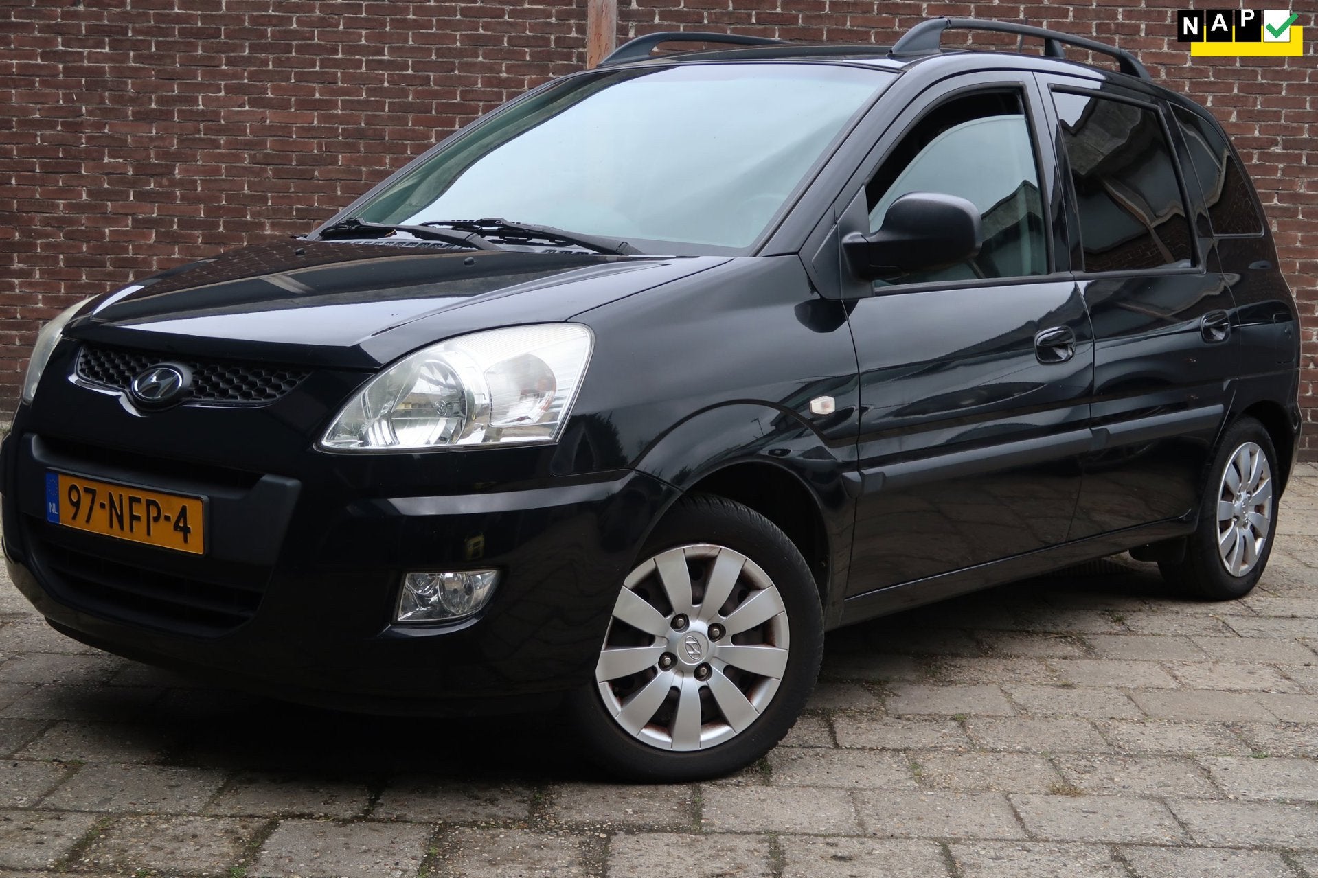 Hyundai Matrix 1.6i Dynamic *Rijklaarprijs *Hoge instap *Tre, Voorwielaandrijving, Matrix, Stof, Gebruikt