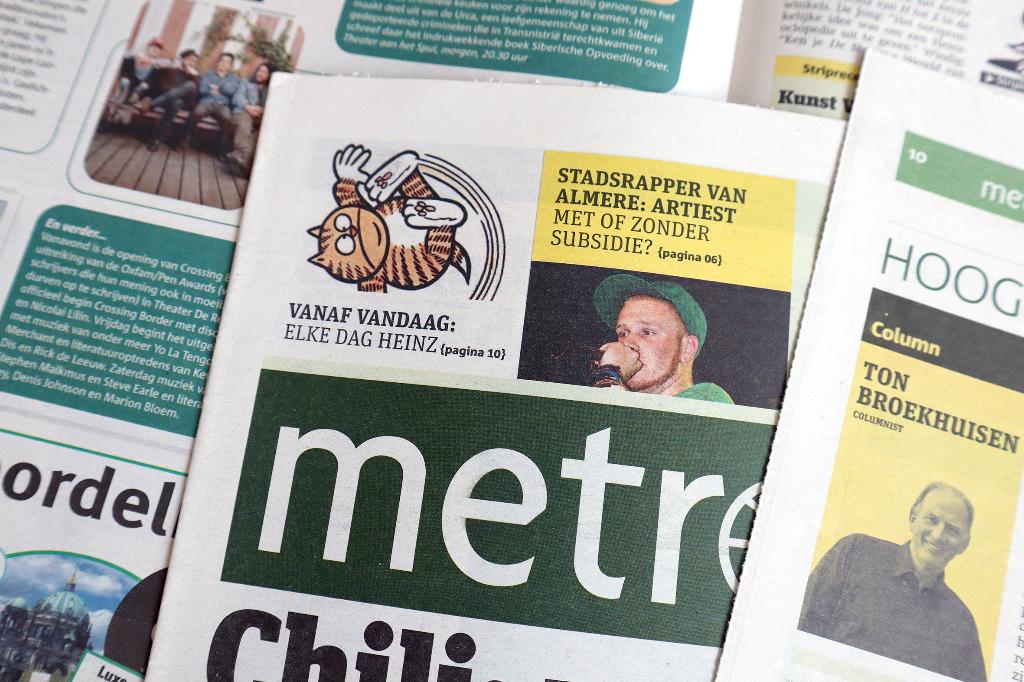 METRO 2010 t/m 2013 Heinz Windig & De Jong Aimée de Jongh, Boeken, Ophalen, Zo goed als nieuw, Krant