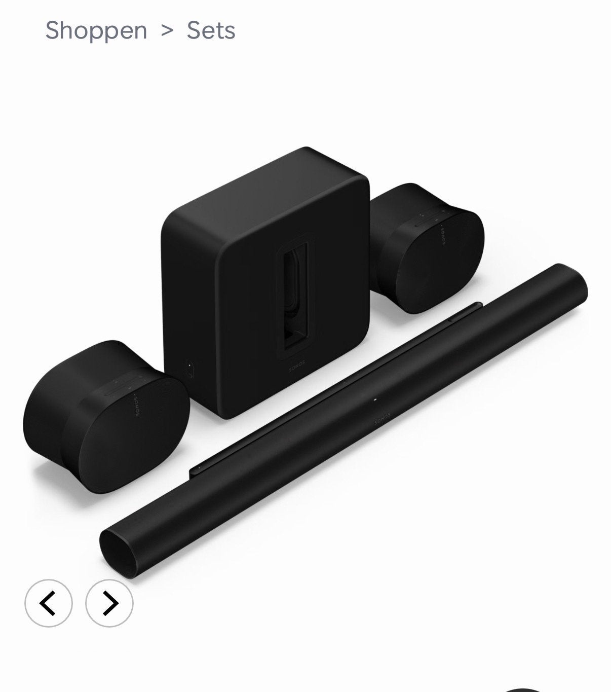 Sonos - €2400,00, Audio, Tv en Foto, Stereo-sets, Zo goed als nieuw, Overige merken, Ophalen