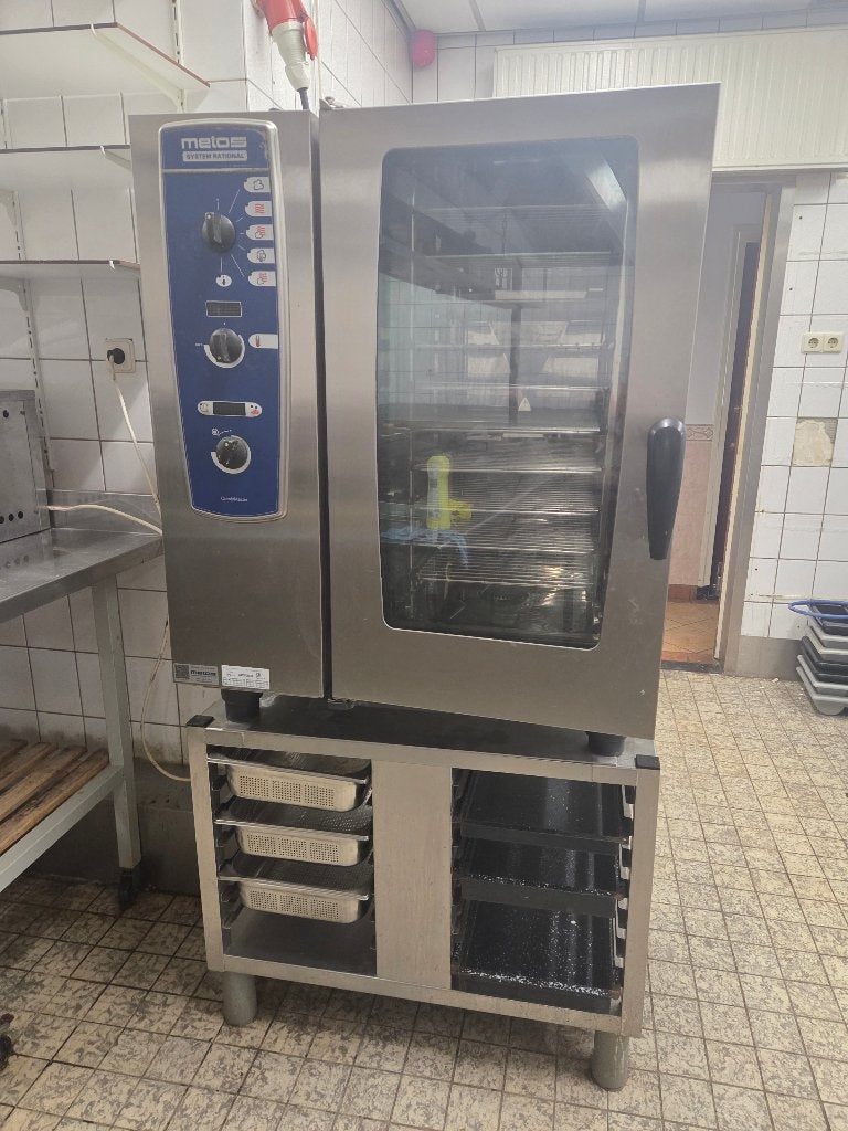 Metos System Rational CombiMaster MCM 101 Combisteamer, Ophalen, Hete lucht, 60 cm of meer, Combi-oven