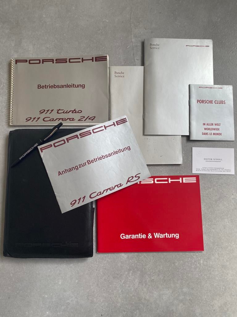 Porsche 964 carrera rs leeg originele set, Ophalen of Verzenden