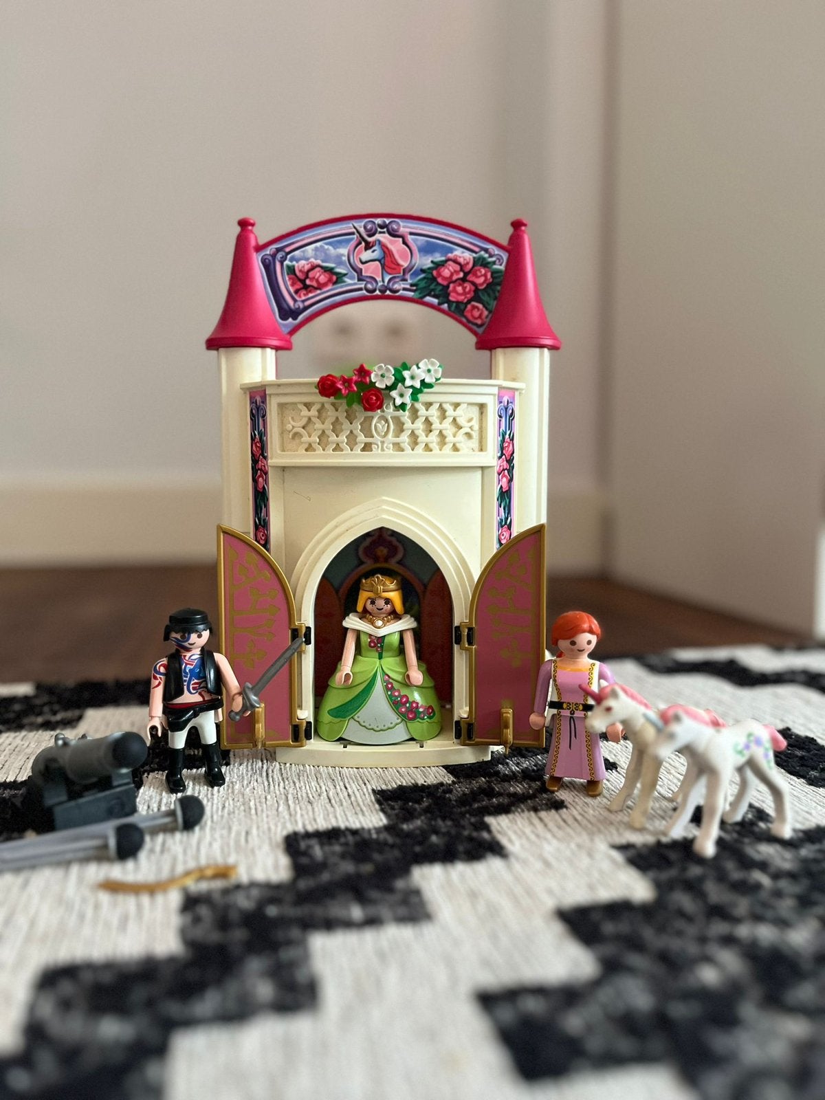 Playmobil: Prinsessenkasteel met unicorns, Ophalen of Verzenden, Zo goed als nieuw