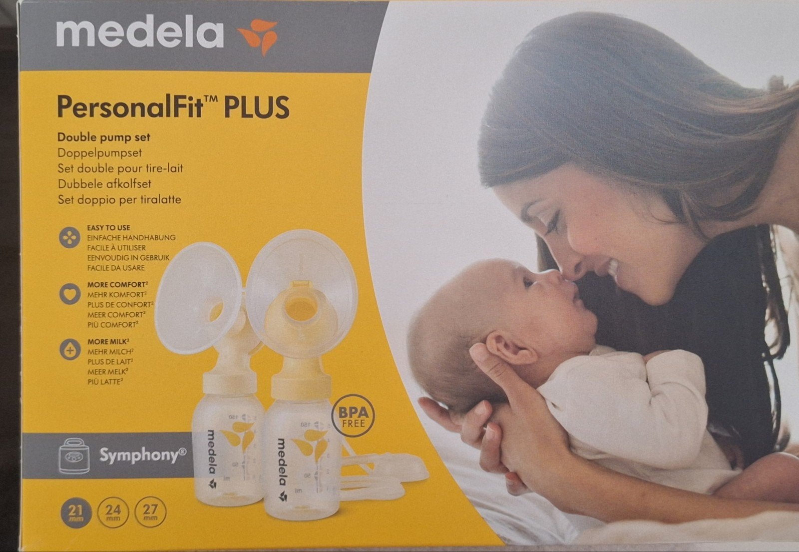 Medela PersonalFit PLUS Dubbele Afkolfset - Nieuw, Kinderen en Baby's, Babyvoeding en Toebehoren, Ophalen of Verzenden, Borstkolf