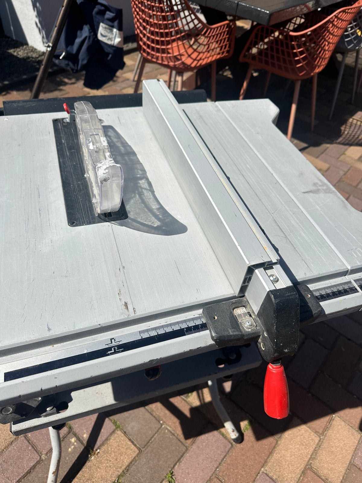 Metabo TS 254 M Tafelzaag, Doe-het-zelf en Verbouw, Ophalen, Gebruikt, Cirkelzaag, 70 mm of meer