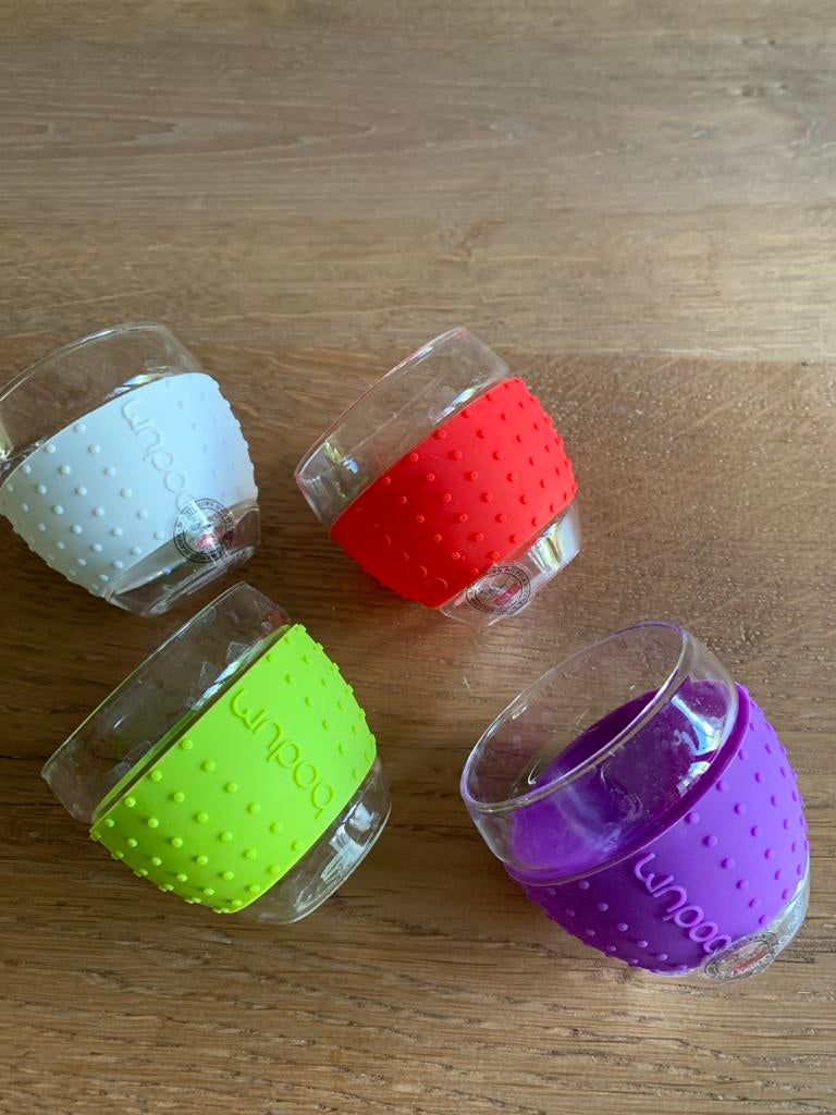 Zomerse tip! Bodum Pavina espresso glazen, 4 stuks, Verzamelen, Ophalen of Verzenden, Zo goed als nieuw