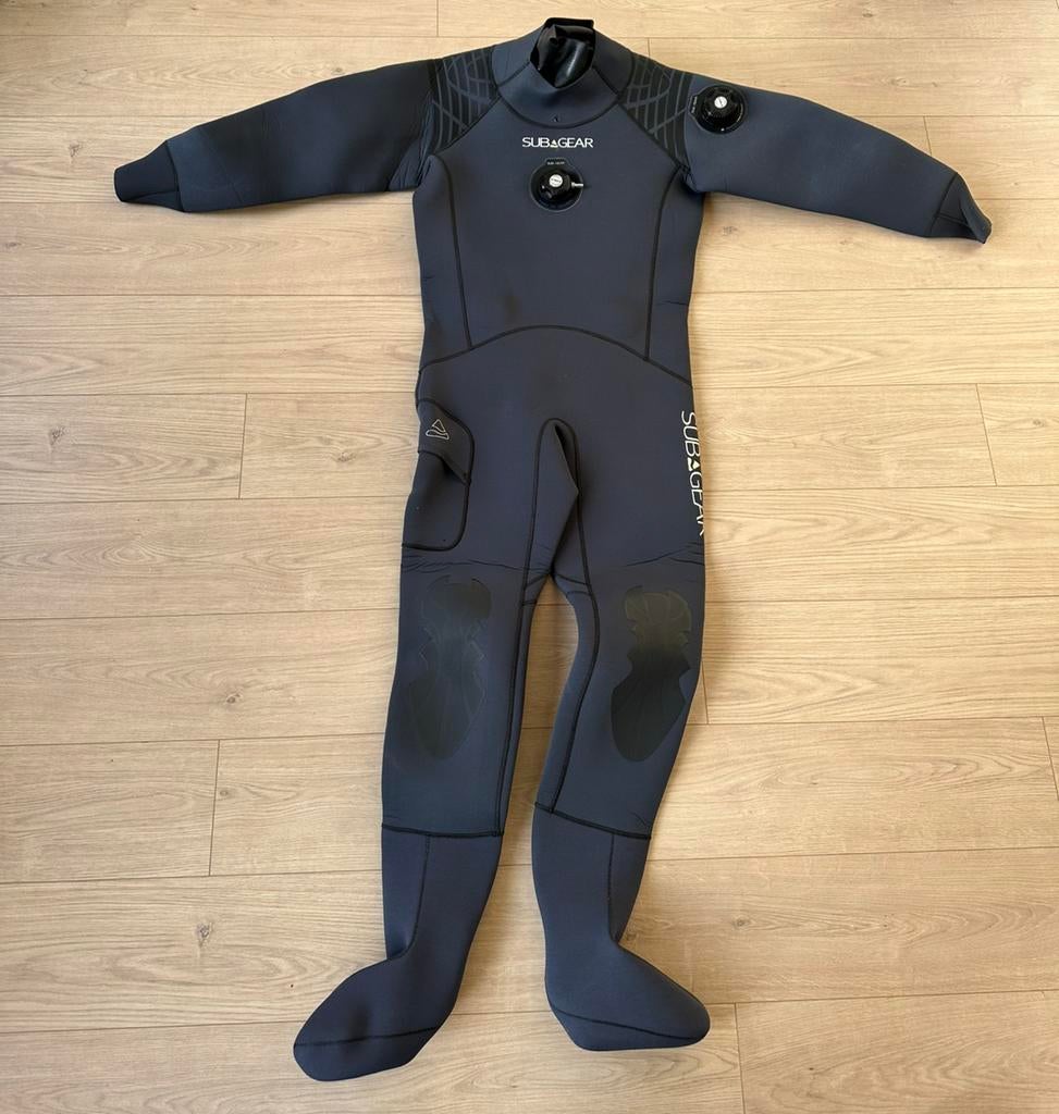 Subgear neopreen droogpak:L, Watersport en Boten, Watersportkleding, Ophalen of Verzenden, Zo goed als nieuw, Drysuit