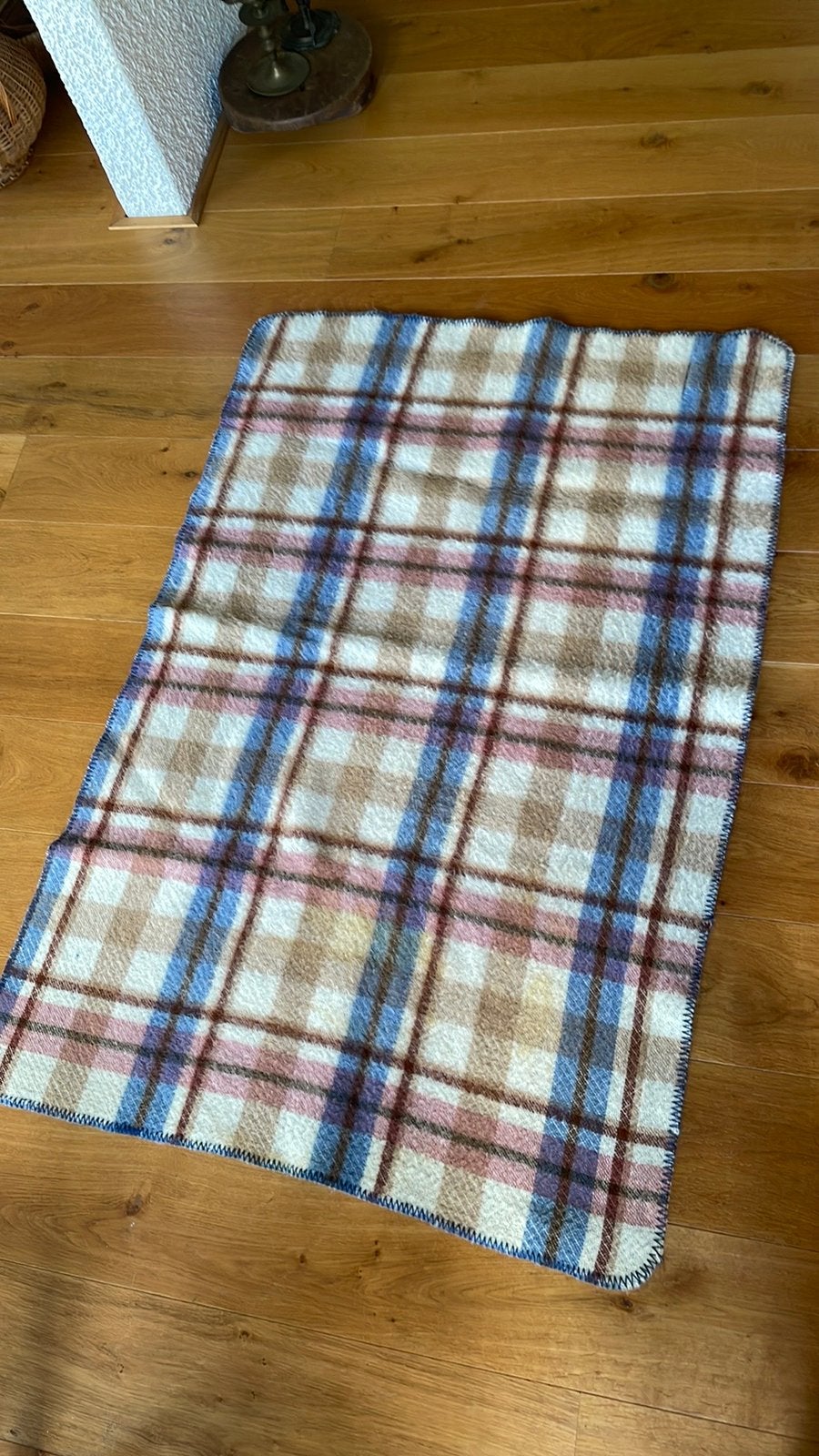 100% Wollen deken. Merk: Zaalberg, Huis en Inrichting, Woonaccessoires | Plaids en Woondekens, Ophalen of Verzenden, Zo goed als nieuw