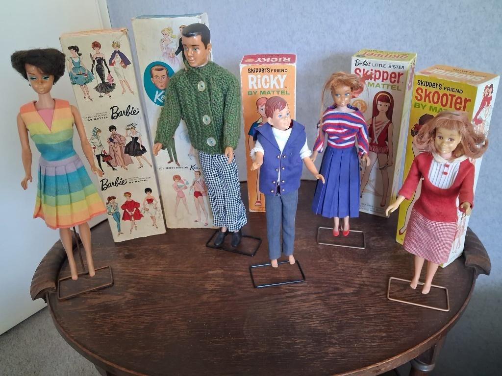 BARBIE 60/70 JAREN, Ophalen of Verzenden, Gebruikt, Pop