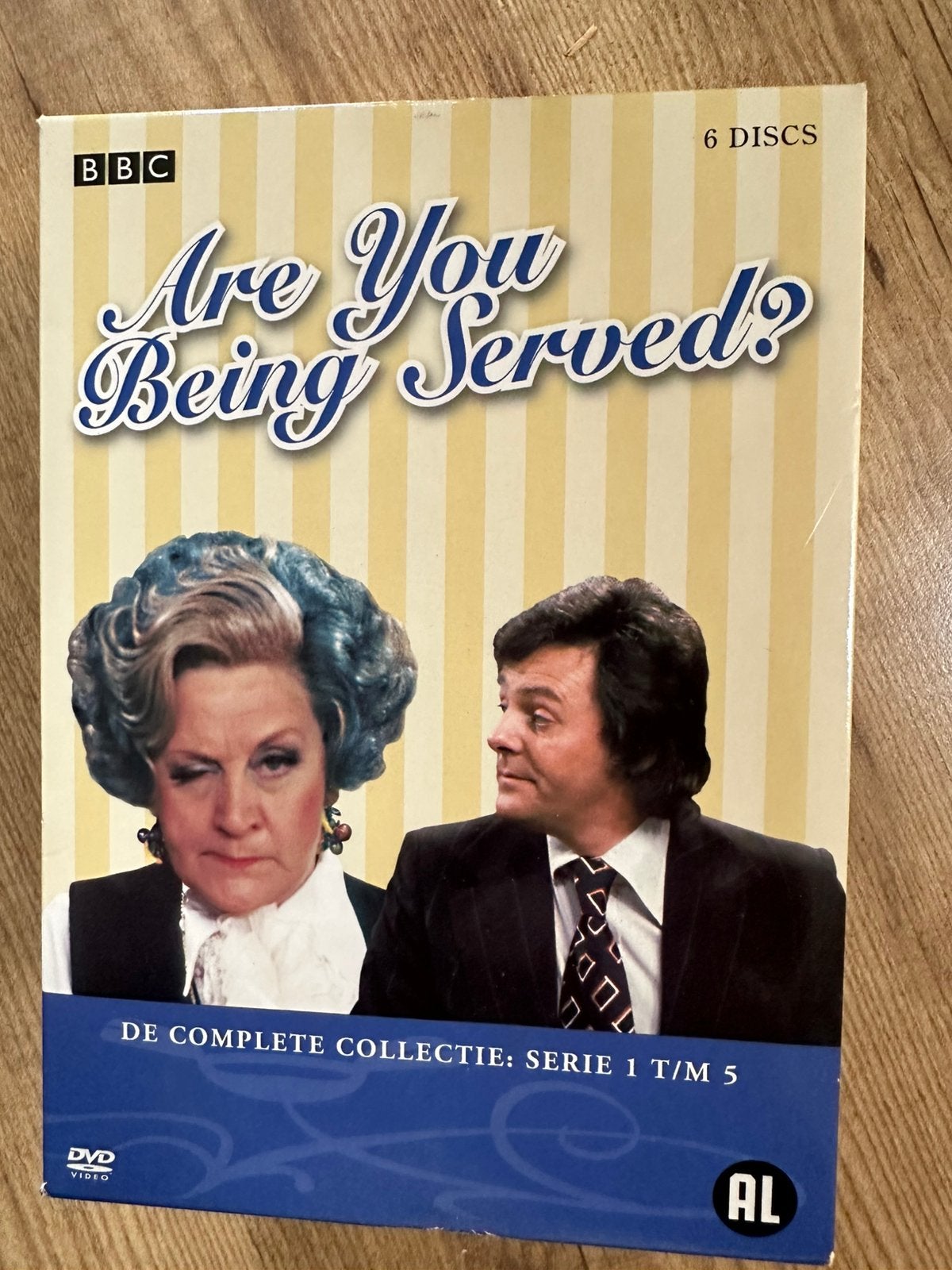 DVD box Are you being served 6-delig, Alle leeftijden, Ophalen of Verzenden, Zo goed als nieuw