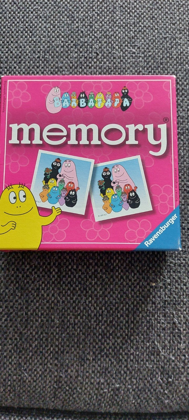 Barbapapa Memory spel van Ravensburger, Een of twee spelers, Ophalen of Verzenden, Gebruikt, Ravensburger