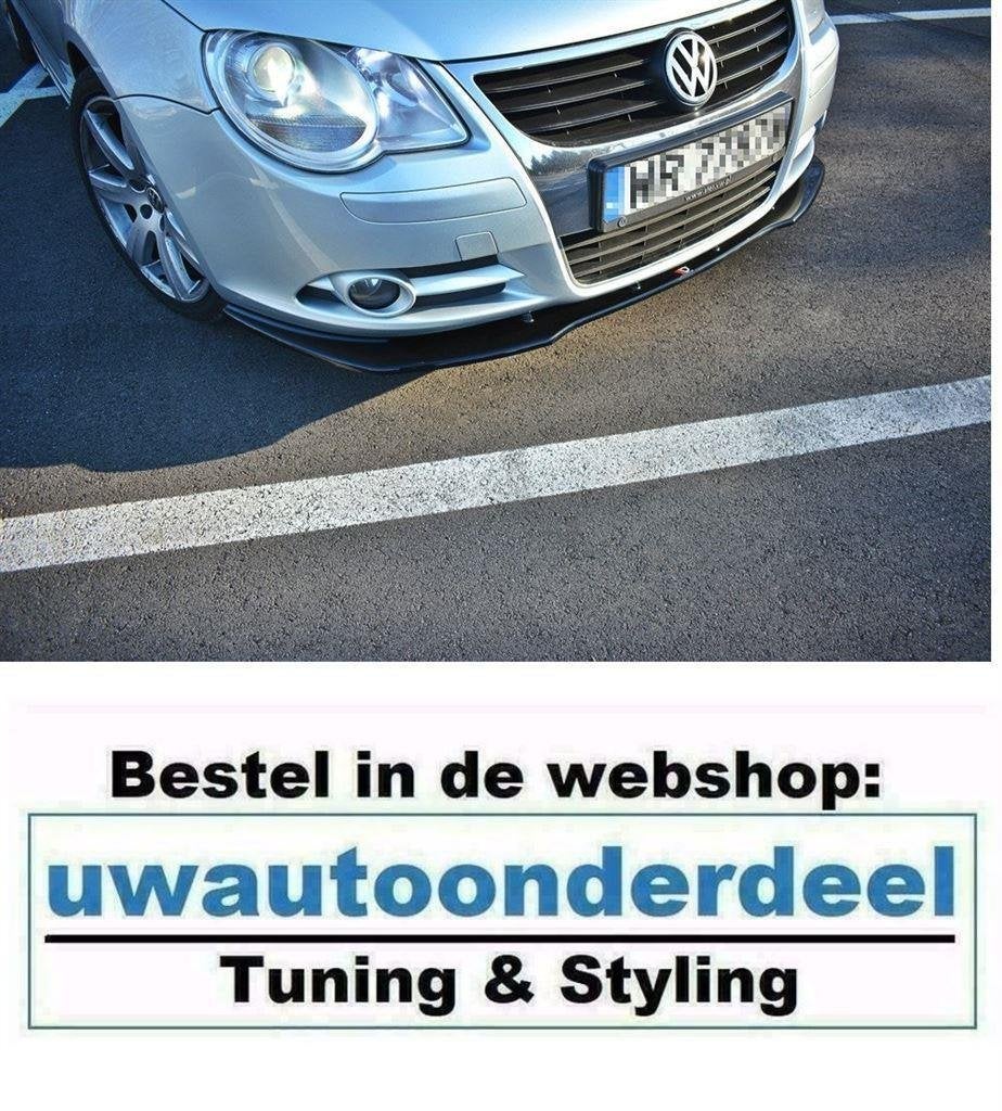 Maxton Design Spoiler Lip Splitter Geschikt Voor VW EOS, Verzenden, Automotive Parts, A.parts@hotmail.nl, Trasmolenlaan 12 3447 GZ Woerden
