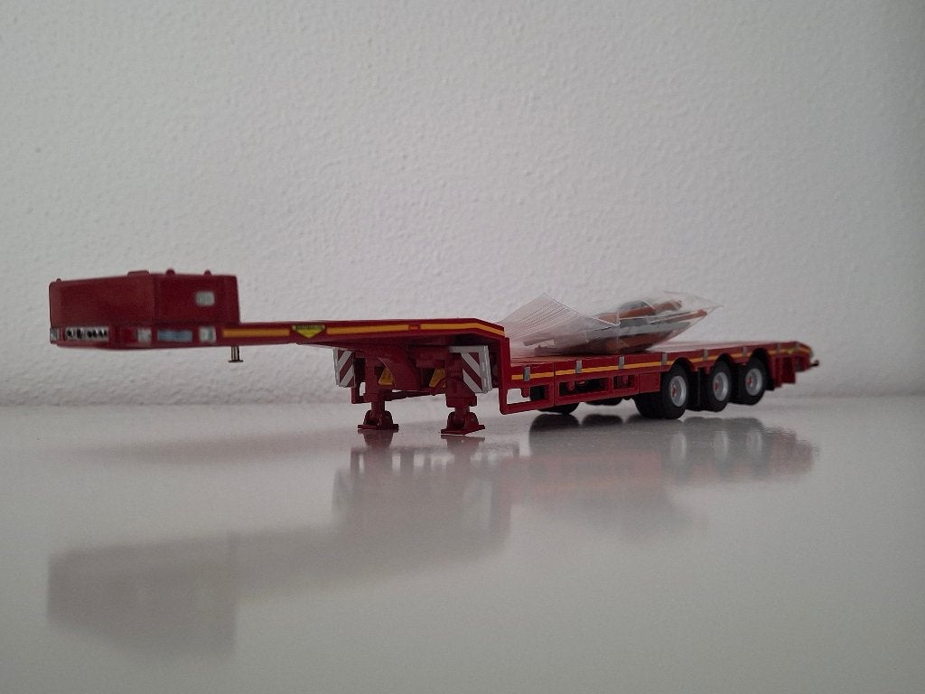 3 asser dieplader vd Sluis WSi 1/50, Ophalen of Verzenden, Nieuw, Bus of Vrachtwagen, Wsi