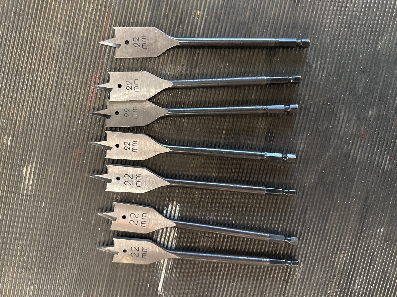 Nieuwe Hout speedboren set 22 mm - 7 stuks, Ophalen, Gebruikt, Overige typen