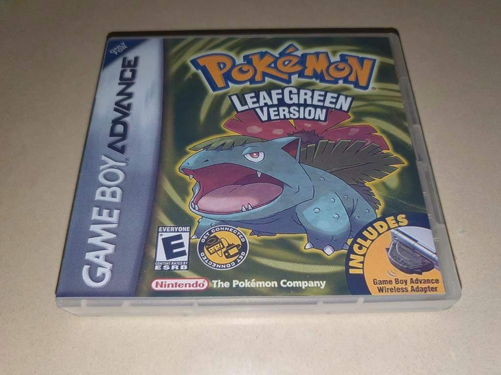 Pokemon LeafGreen Game Boy Advance GBA Game Case, Spelcomputers en Games, Games | Nintendo Game Boy, Avontuur en Actie, Verzenden