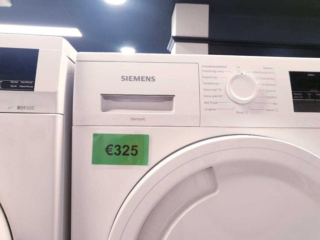 condens droger Siemens 7kg️️️ IQ300 ️️INC GARANTIE, Ophalen, 6 tot 8 kg, Anti-kreukfase, Zo goed als nieuw