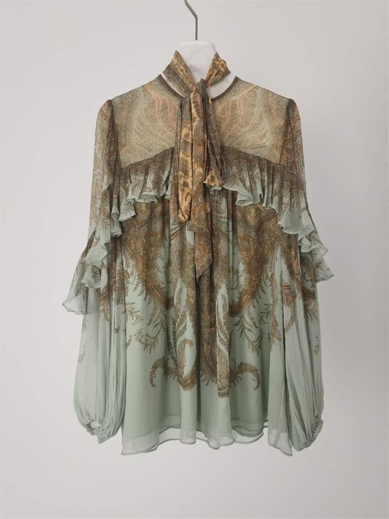Zijde blouse zimmermann, Verzenden, Zo goed als nieuw, Maat 38/40 (M)